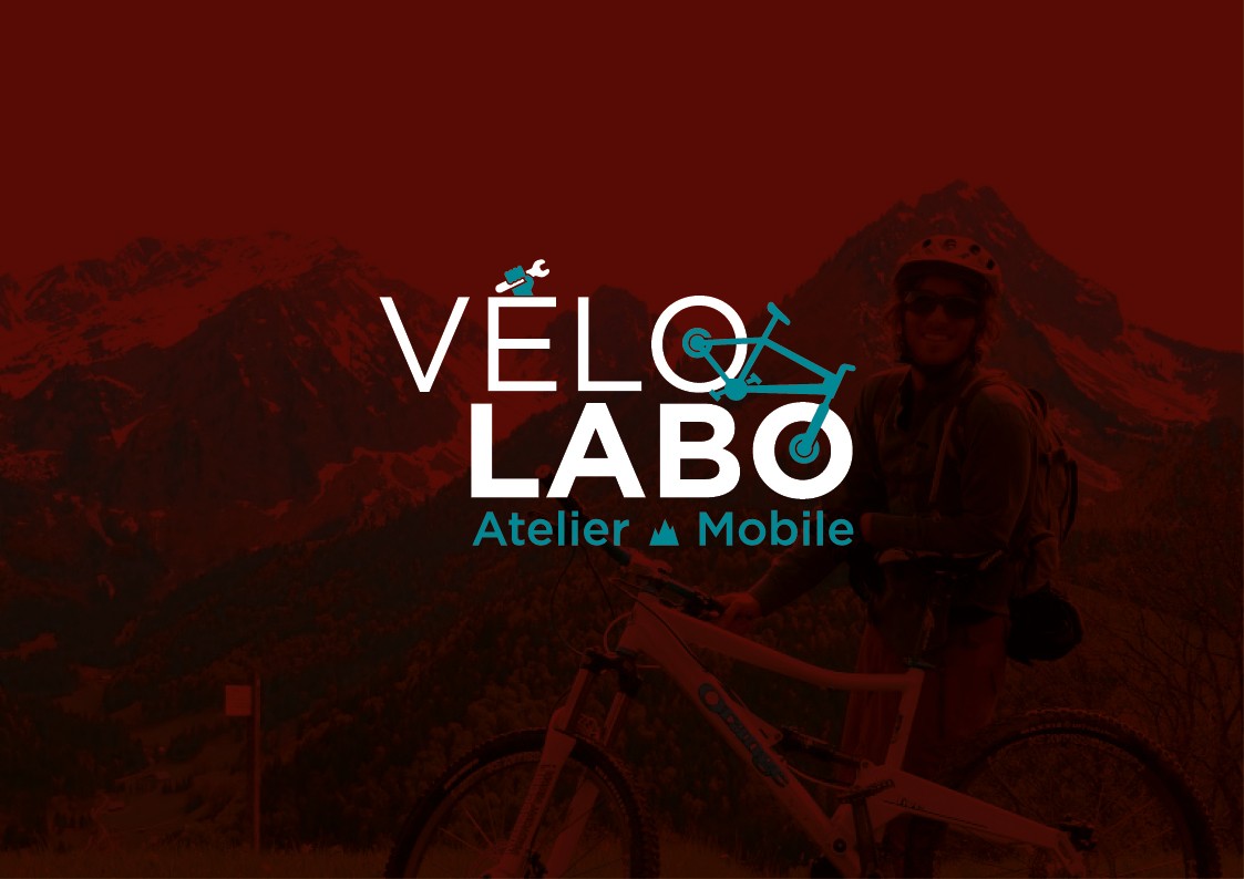 Création de logo, supports de communication | Atelier Vélo Labo | Savoie