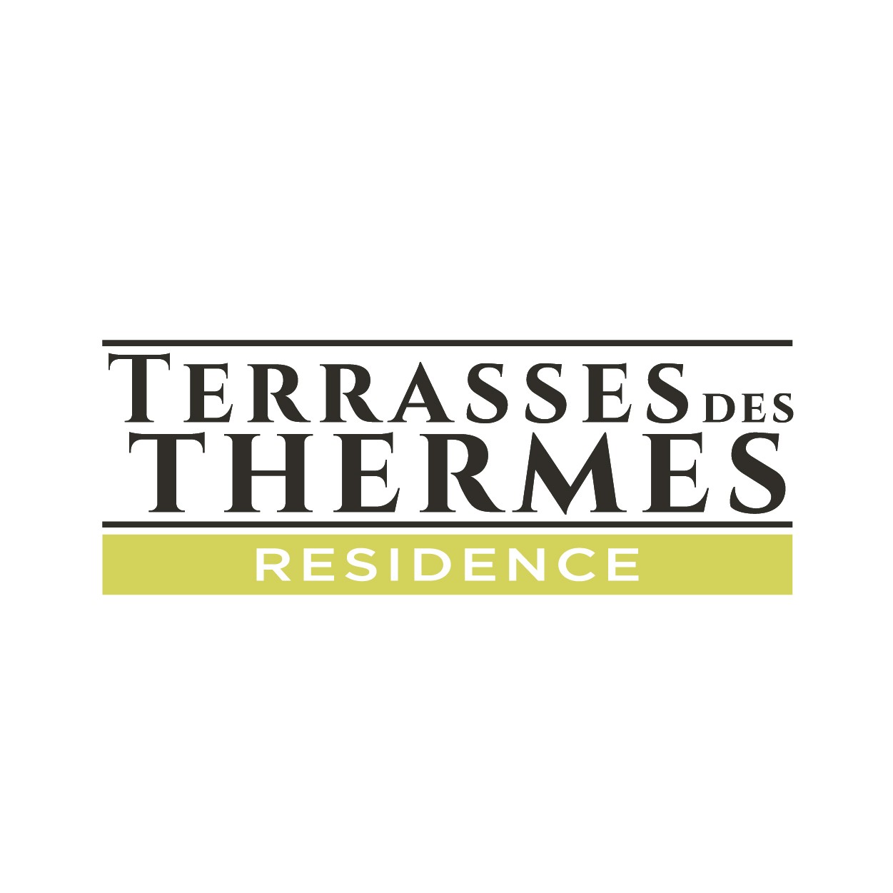 Création logo et communication digitale pour programme immobilier Terrasse des thermes - AIX-LES-BAINS