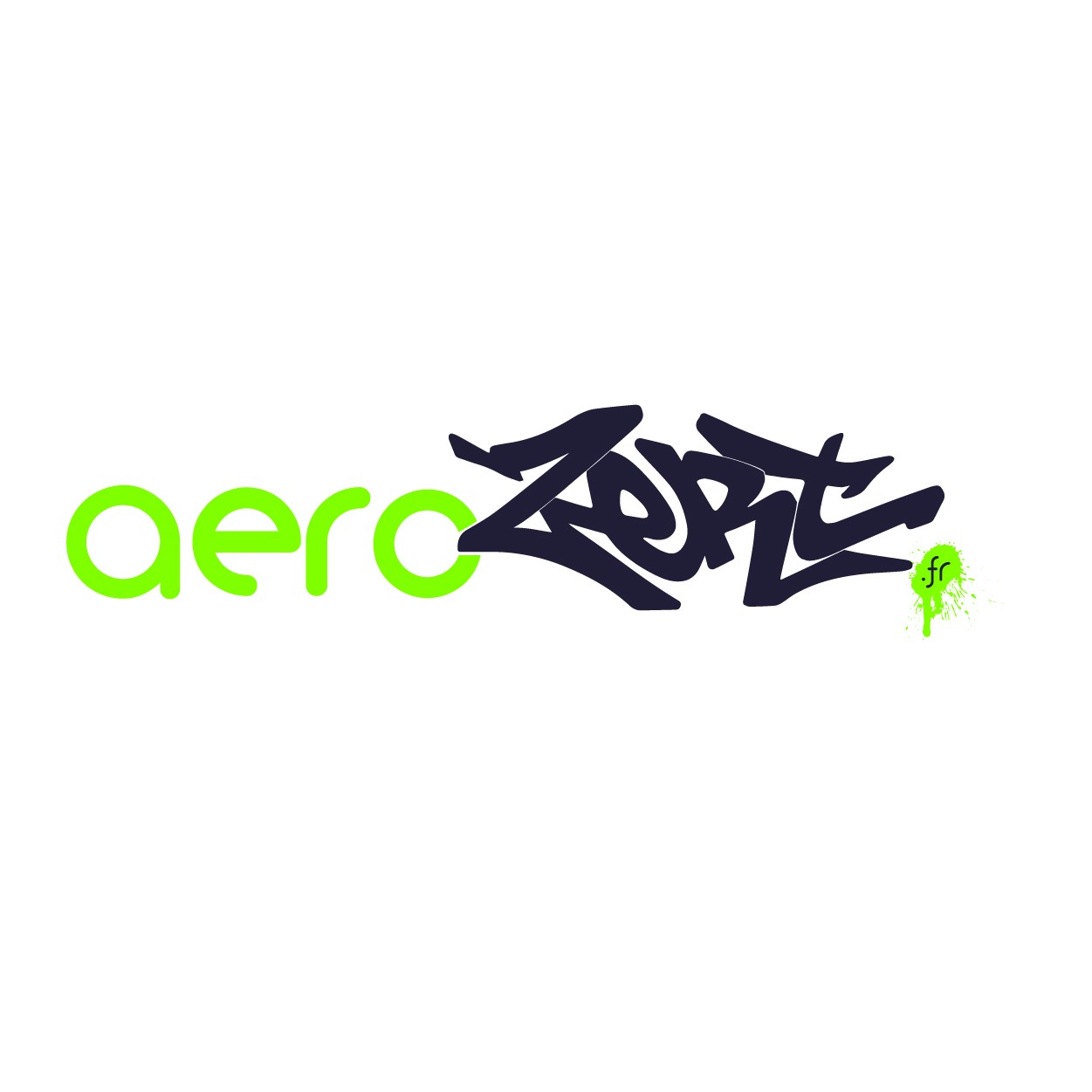 Création logo et site web pour artiste AeroZERT en savoie- Logo - Clicher