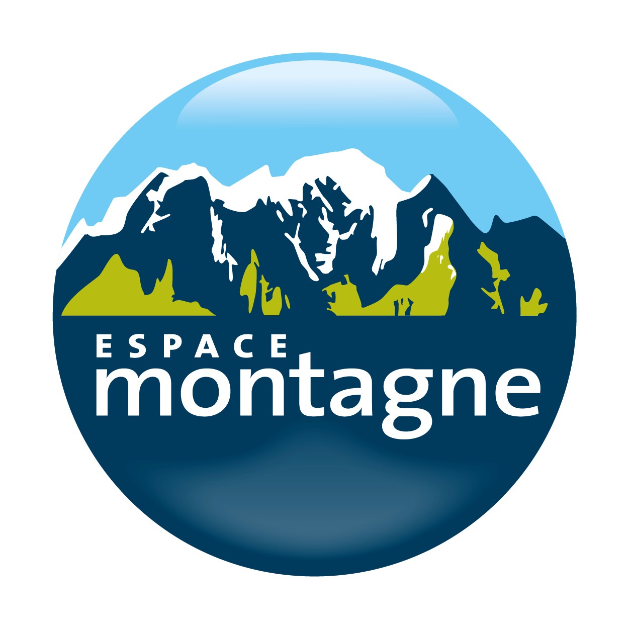 Graphisme publicité et communication pour le magasin Espace Montagne - Lyon