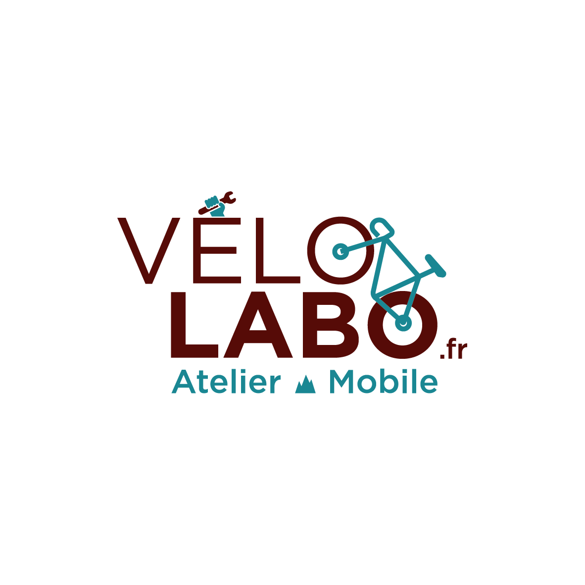 Creation de logo Vélo Labo - atelier mobile - Savoie