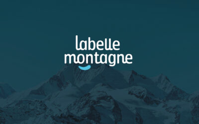 Conception graphique du catalogue agence touristique LabelleMontagne