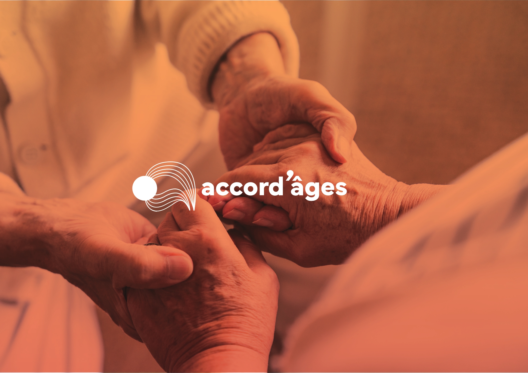 Refonte logo, site et brochure pour Accord’Âges – soutien aux proches aidants