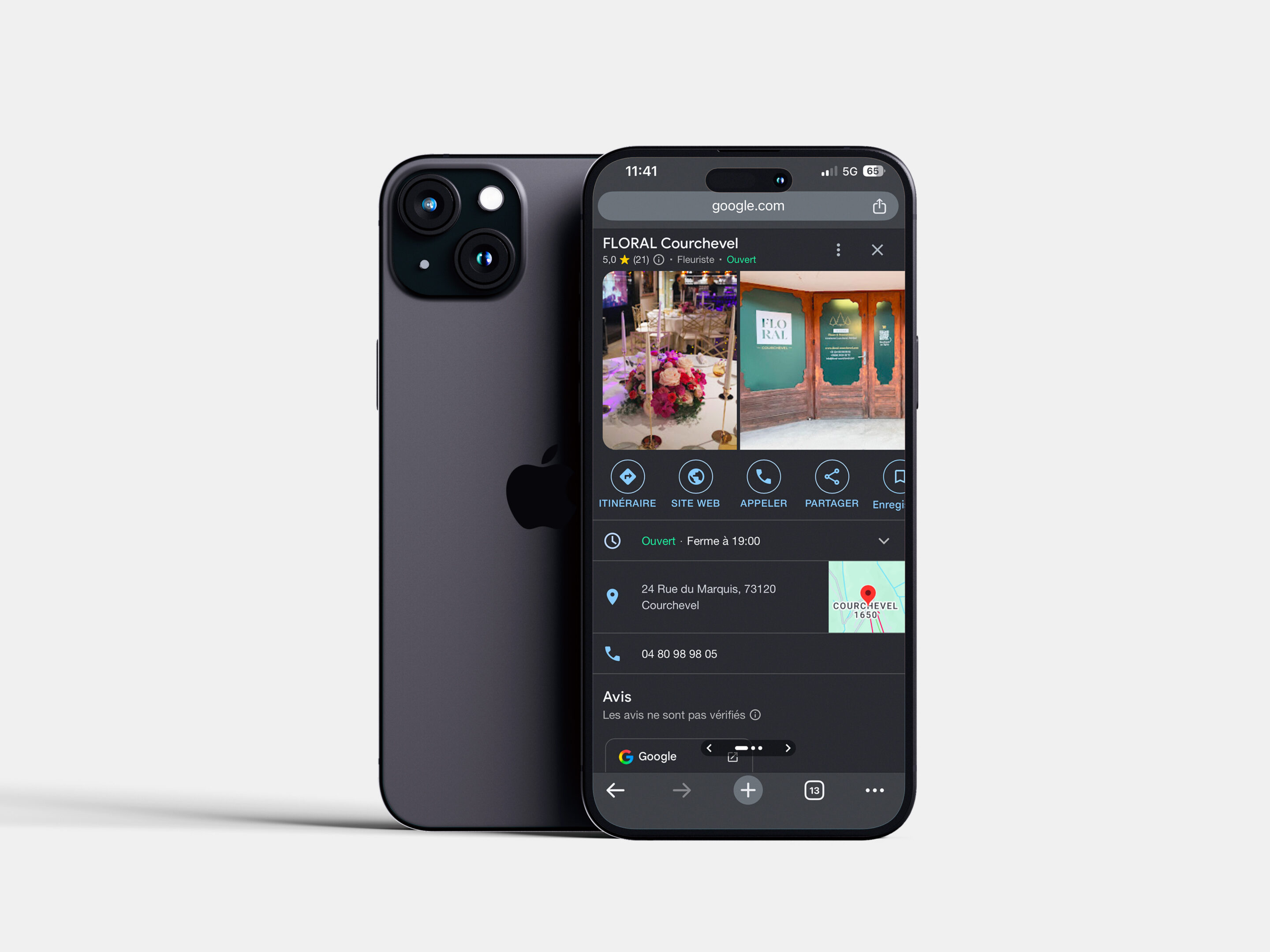Google My Business, référencement local, visibilité en ligne, SEO local, communication digitale, Clicher Studio, Savoie, marketing local, site web, identité visuelle