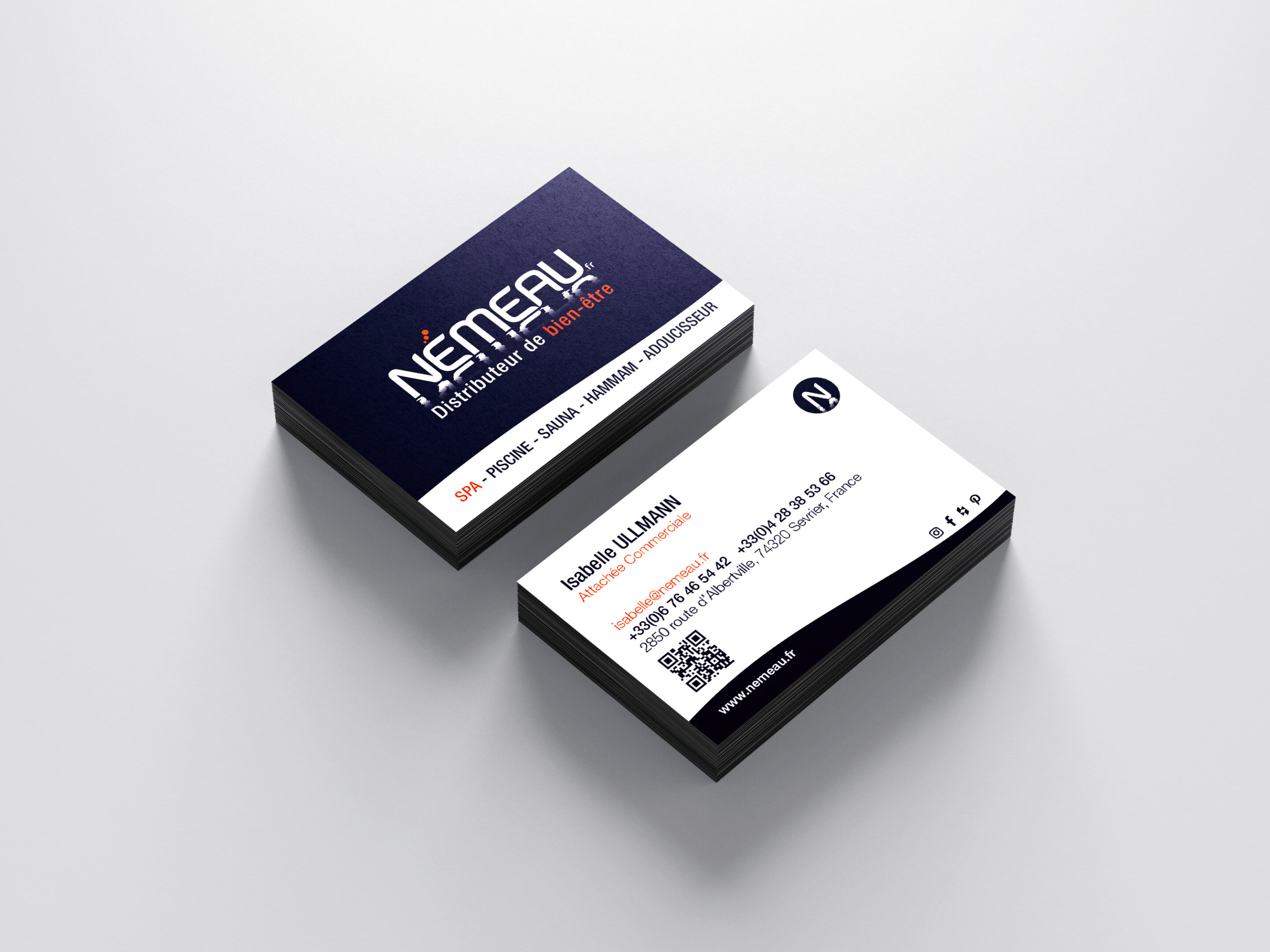 carte de visite NÉMEAU, identité visuelle, design graphique, communication digitale, marketing local, Google My Business, référencement local, SEO local, Clicher Studio, Savoie carte de visite NÉMEAU, identité visuelle, design graphique, communication digitale, marketing local, Google My Business, référencement local, SEO local, Clicher Studio, Savoie